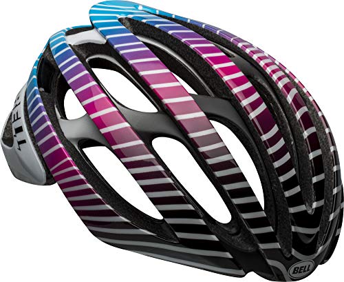 Bell Z20 MIPS - Casco para bicicleta de carretera para adultos, color morado brillante/azul/blanco (2021), grande (58-62 cm)