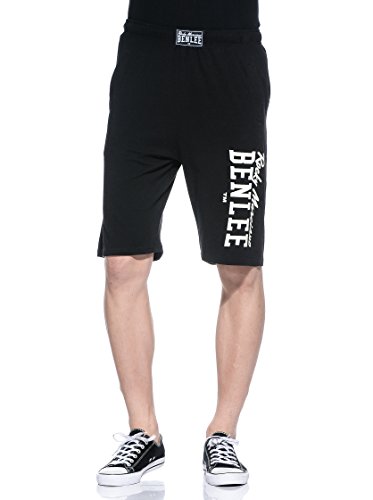 BENLEE Rocky Marciano Sweatshorts Spinks Sudadera, Negro, L (UK M) para Hombre