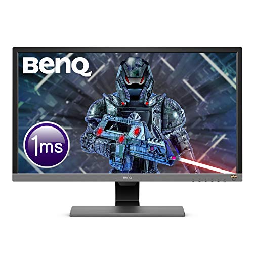 BenQ EL2870U - Monitor Gaming de 28" 4K UHD (3840x2160, 1ms, 60Hz, 2x HDMI, Modo HDR, Fre-Sync, DisplayPort, Altavoces, Eye-Care, Sensor Brillo Inteligente Plus, Flicker-free), Negro