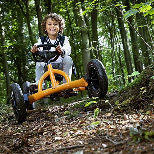 BERG Pedal Gokart Buddy B-Orange | Coche de Pedales, Seguro y Estabilidad, Juguete para niños Adecuado para niños de 3 a 8 años