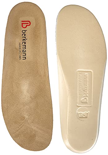 Berkemann Biel Weichschaumfußbett, Pantuflas Hombre, Beige, 43 EU