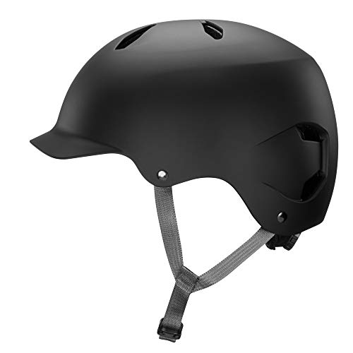 Bern Bandito EPS MIPS Casco de Ciclismo, Unisex, Logotipo de Camuflaje Negro Mate, M-L