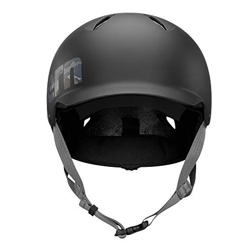 Bern Bandito EPS MIPS Casco de Ciclismo, Unisex, Logotipo de Camuflaje Negro Mate, M-L