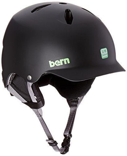 Bern Bandito EPS with Black Liner - Casco de esquí, Color Negro Mate, Talla S/M
