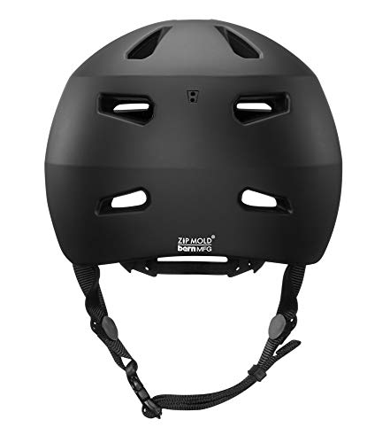 Bern Brentwood 2.0 Matte Black Visor-Large Casco, Unisex Adulto, Negro