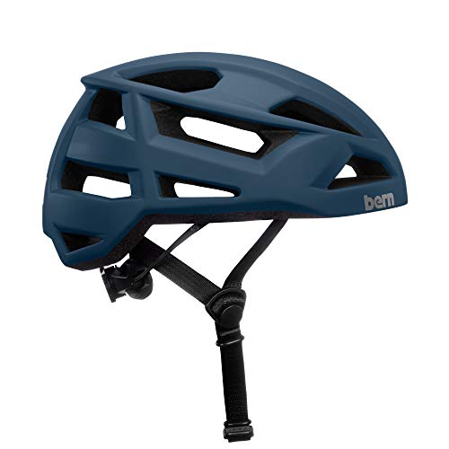 Bern FL-1 Libre Matte Muted Teal-Medium Casco de Bici, Unisex Adulto, Azul Oscuro