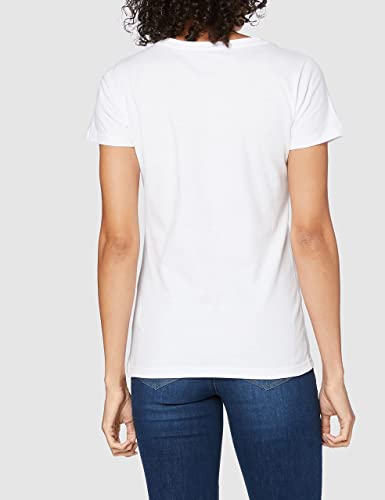 Berydale Camiseta con cuello redondo, Mujeres, Blanco (paquete de 3), L