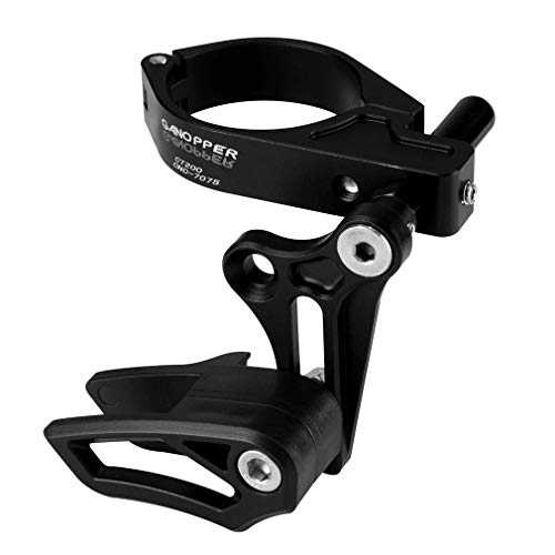 BESNIN Guía de Cadena Mountain Bike Guía de Cadena Bike MTB Guía de Cadena Bash Guard Protector de Cadena de Bicicleta 7075 Aleación de Aluminio