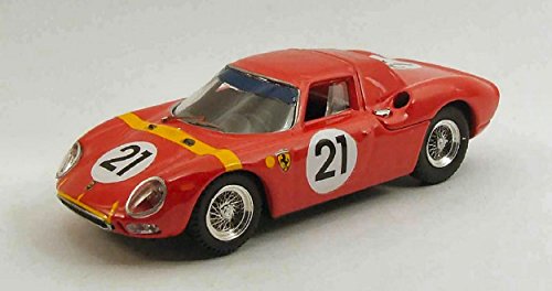Best Model Modelo A Escala Compatible con Ferrari 250 LM N.21 Winner GP ZOLDER 1964 L.Bianchi 1:43 BT9486