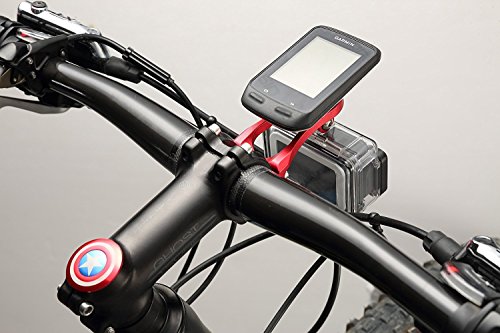 Best Tek Garmin Edge - Soporte para manillar de bicicleta para NiteRider, GoPro, cámara de acción deportiva, Garmin Edge 25 130 200 500 510 520 800 810 820 1000 1030