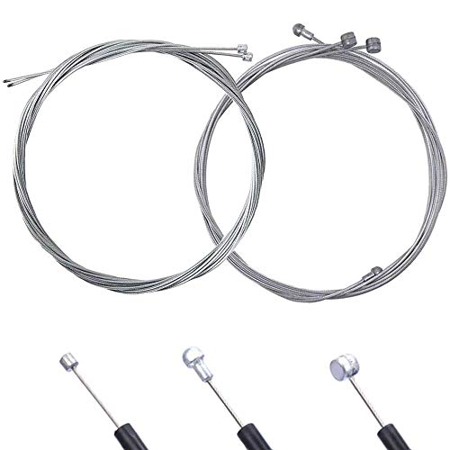 Bestgle Cable Freno y Cable Cambio,Cable de Palanca de Cambios para Bicicleta Accesorios de Bicicleta Adecuado para Bicicletas de montaña y Bicicletas de Carretera.