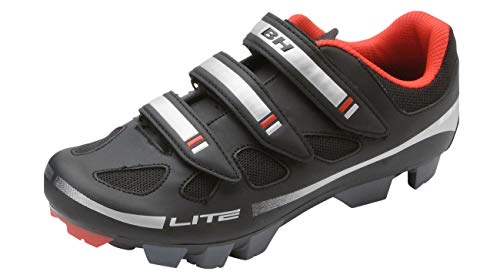 BH Zapatilla MTB Lite Negro-Rojo T.42