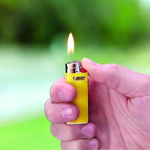 BIC Mini Encendedores de Piedra, Caja de 50