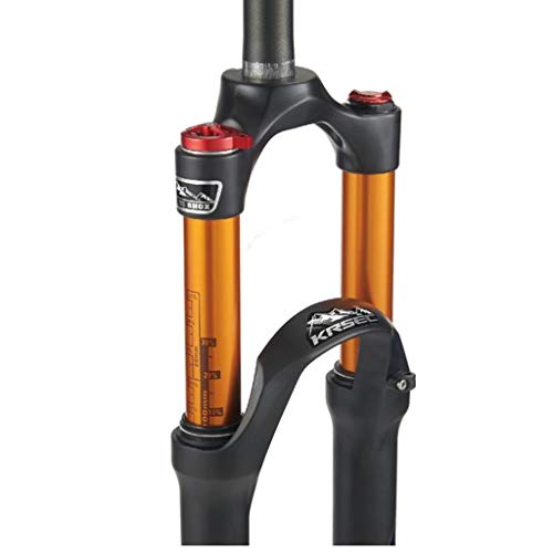 Bici Horquilla suspensión, 26/27,5/29 Pulgadas MTB de Bicicletas de aleación de magnesio Suspensión Tenedor, Tapered Tubo de dirección y Recto Tubo de dirección Delantero Tenedor