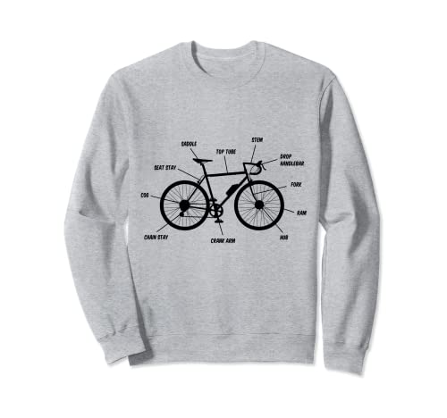 Bicicleta Bicicleta Definición Descripción Arte Ilustración Sudadera