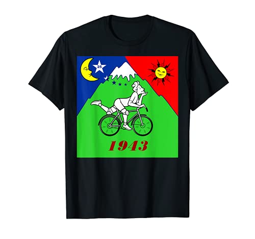 Bicicleta Day 1943 LSD Científico Creador Ácido Camiseta