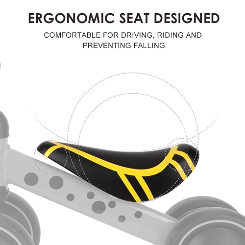 Bicicleta de bebé Bicicleta de Equilibrio para bebé de 12 años a 36 Meses Bicicleta de bebé Bicicleta de Equilibrio sin niños Pedales de Juguete Velo sin Pedal Regalo para niños 1 año