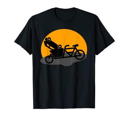 Bicicleta de carga eléctrica, regalo Camiseta