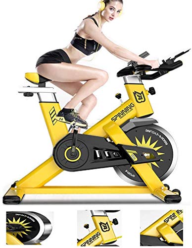 Bicicleta De Ejercicio,Bicicletas Estacionarias para Interiores,Equipo De Cinta para Gimnasio con Volante Grande, Altura De La Caja del Asiento Ajustable, Carga Máxima: 550 LB Exercise Bikes