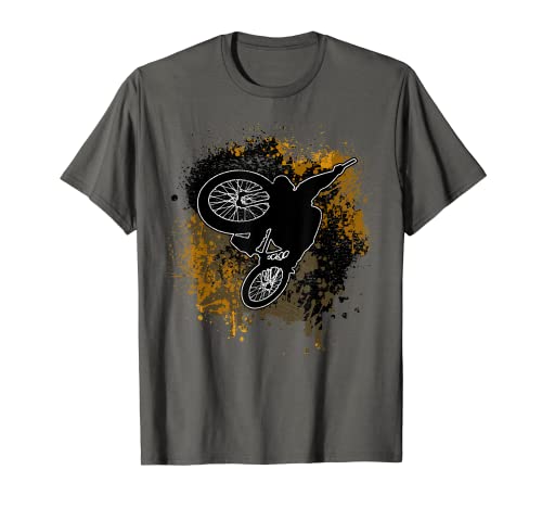 Bicicleta de montaña BMX Dirt Jump. Camiseta