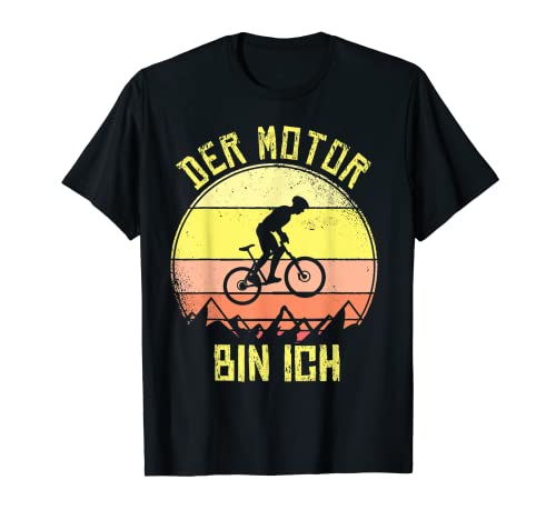 Bicicleta de montaña con motor Bin Ich MTB Downhill Camiseta