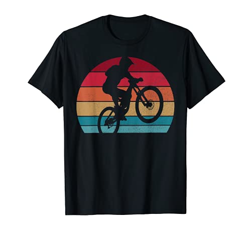 Bicicleta de montaña Vintage MTB Downhill Ciclismo Biker Camiseta
