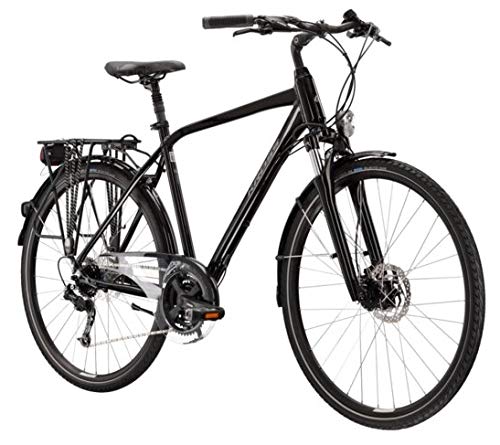 Bicicleta de trekking Kross Trans 5.0 negro/gris brillante 2021 L-21