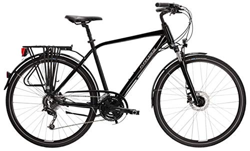 Bicicleta de trekking Kross Trans 5.0 negro/gris brillante 2021 L-21