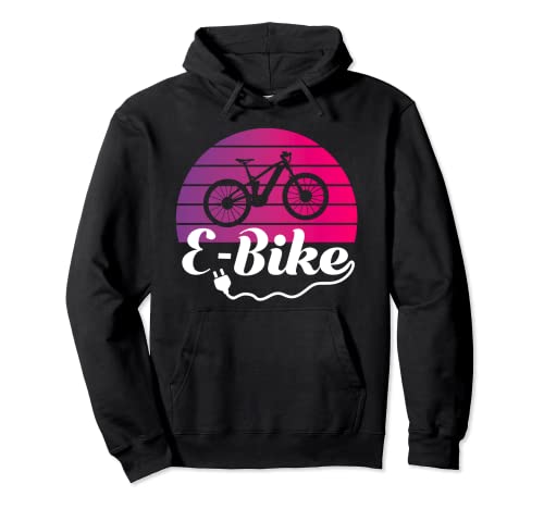 Bicicleta eléctrica Downhill Vintage Retro Sudadera con Capucha