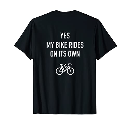 Bicicleta eléctrica EBike Sí, mi bicicleta viaja sola Camiseta
