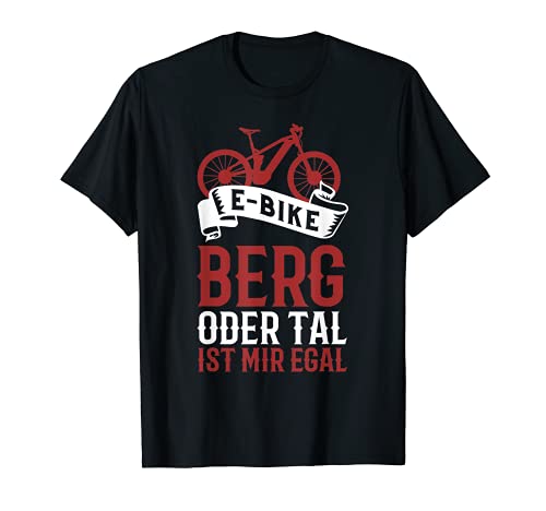 Bicicleta eléctrica eléctrica de montaña o valle Mir, no importa si es una bicicleta eléctrica. Camiseta