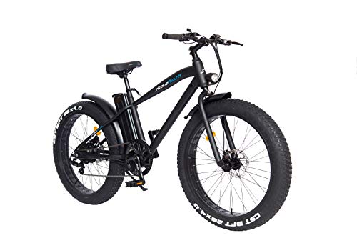 Bicicleta Eléctrica SK Off Road [Regalo Casco y Guantes skateflash] Potencia -250W - Bateria LG Litio 36V 10 Ah - 25 Km de autonomía - Color Negro