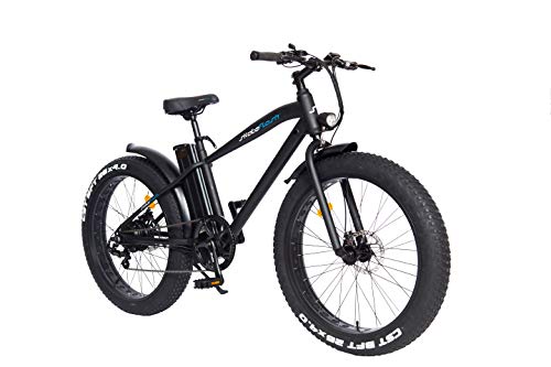 Bicicleta Eléctrica SK Off Road [Regalo Casco y Guantes skateflash] Potencia -250W - Bateria LG Litio 36V 10 Ah - 25 Km de autonomía - Color Negro