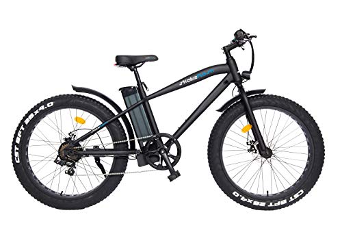 Bicicleta Eléctrica SK Off Road [Regalo Casco y Guantes skateflash] Potencia -250W - Bateria LG Litio 36V 10 Ah - 25 Km de autonomía - Color Negro