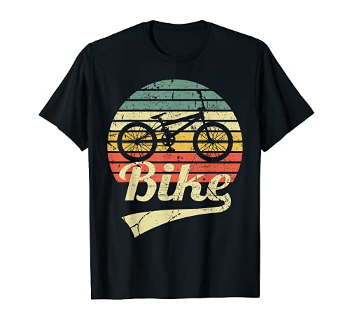 Bicicleta Retro Vintage Dirt Biker MTB Mountain Biker Camiseta