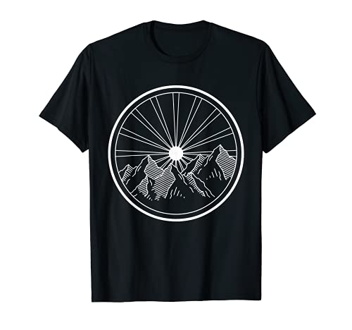 Bicicleta Ruedas Mountain Bike Lover Bike Rider MTB Camiseta