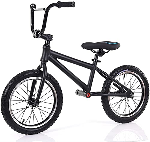 Bicicleta sin Pedales Bicicleta de equilibrio Sin pedal de 16 pulgadas Ruedas, Bicicleta de entrenamiento deportivo ajustable for niños grandes, principiantes y adultos Regalo de cumpleaños for niñas