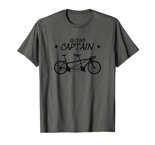 Bicicleta tándem Second Captain Bicicleta para dos personas Camiseta