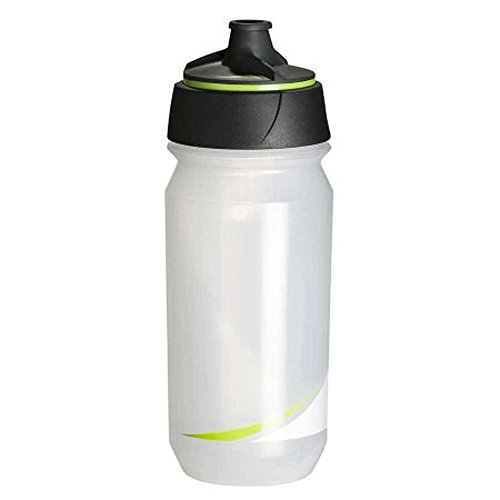 Bidón bicicleta 500 ml - Tacx Shanti, Verde transparente, Unisex, Talla única