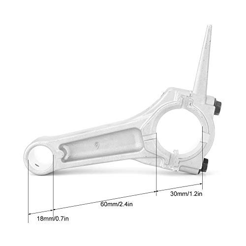 Biela de Metal Motor Kit de Reemplazo de Bielas Apto Para Generador de Motor de Gasolina 168F