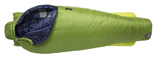 BIG AGNES Sarvis SL Saco de Dormir, Unisex, Verde, Largo