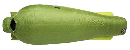 BIG AGNES Sarvis SL Saco de Dormir, Unisex, Verde, Largo