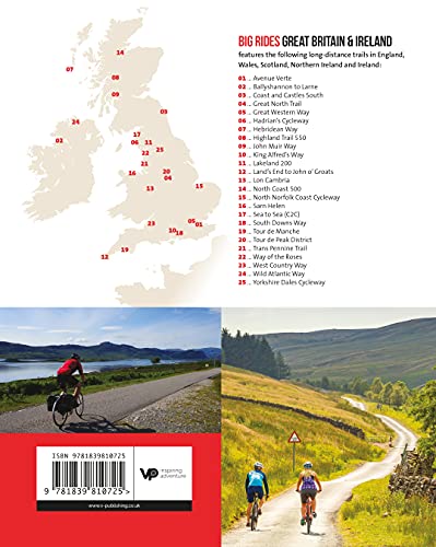 Big Rides: Great Britain & Ireland: 25 of the best long-distance road cycling, gravel and mountain biking routes