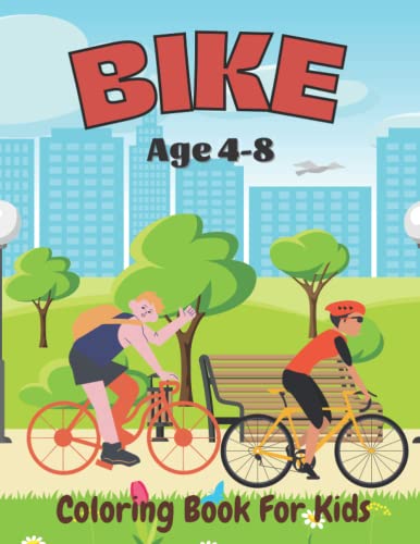 Bike Coloring Book: Bike Coloring Book For Kid ( Pika Mark Coloring Book )