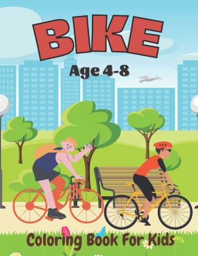 Bike Coloring Book: Bike Coloring Book For Kid ( Pika Mark Coloring Book )