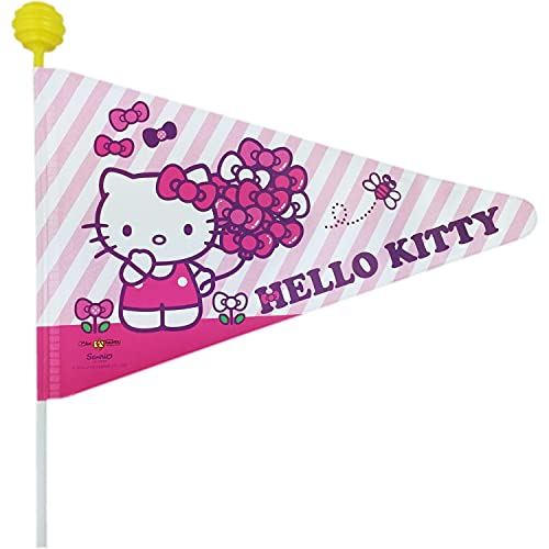 Bike Fashion 816154 - Banderín de bicicleta con dibujo de Hello Kitty [Importado de Alemania]