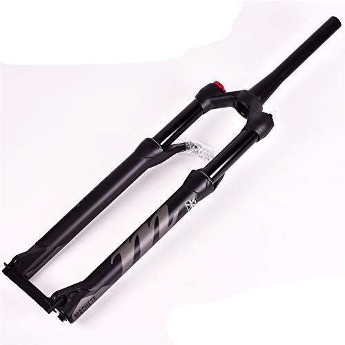 Bike Suspension Forks Bifurcación de bicicleta manitou machete comp marvel 27.5 29er talla de aire Forks Mountain MTB Bike Fork Suspension Oil and Gas Fork SR Suntour Steerer cónico y carretilla front