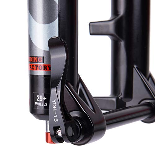 Bike Suspension Forks MTB BOOST 110 Suspensión Air Fork 32rl HL 27.5+ 29+ Tenedor de bicicletas 27.5er 29er Plus Travel 140mm Thru Exle 15 * 110mm Amortiguador amortiguador Steerer cónico y carretilla