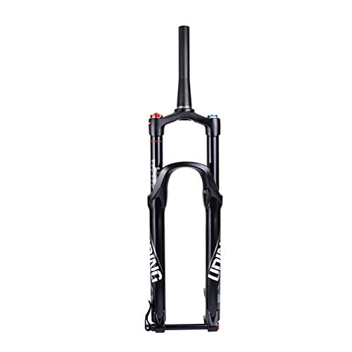 Bike Suspension Forks MTB BOOST 110 Suspensión Air Fork 32rl HL 27.5+ 29+ Tenedor de bicicletas 27.5er 29er Plus Travel 140mm Thru Exle 15 * 110mm Amortiguador amortiguador Steerer cónico y carretilla