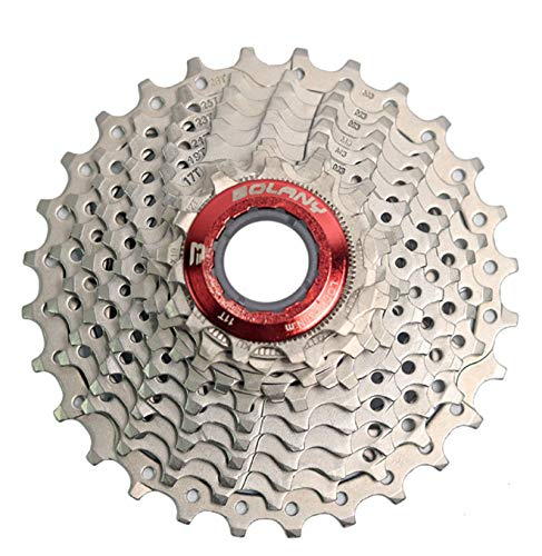 BIKECO 8-9-10-11 Velocidad Cassette 11-25T 11-28T 11-32T 11-36T Relación Ancha Cassette Piñones de Bicicleta de Carretera Bicicleta de Carretera Rueda Libre (11 velocidades 11-28T)